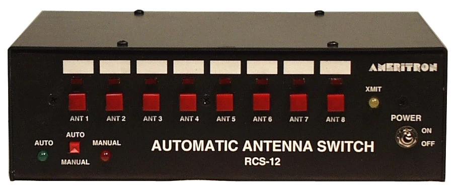 Ameritron RCS-12C, AUTOMATIC ANT. SWITCH CONTROLLER 3 Ameritron RCS-12C, AUTOMATIC ANT. SWITCH CONTROLLER