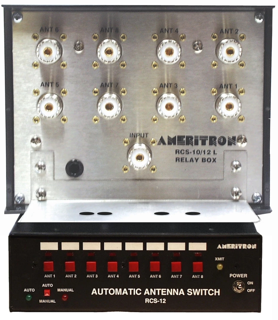 Ameritron RCS-12, AUTOMATIC ANT. SWITCH , CONTROLLER COMBO 3 Ameritron RCS-12, AUTOMATIC ANT. SWITCH , CONTROLLER COMBO