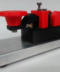 MFJ-566M, CW TELEGRAPH KEY, ON HEAVY METAL BASE