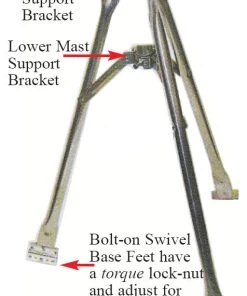 Hygain Hy-Gain TP-3, TRIPODS, 3-FT, SELF-SUPPORTING, ROOF OR GROUND MT