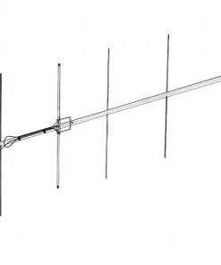 Hygain VB-25FM, 5 ELEMENT 2M WITH BETA MATCH ACCEPTS 2 MAST 9.1 Hy-Gain